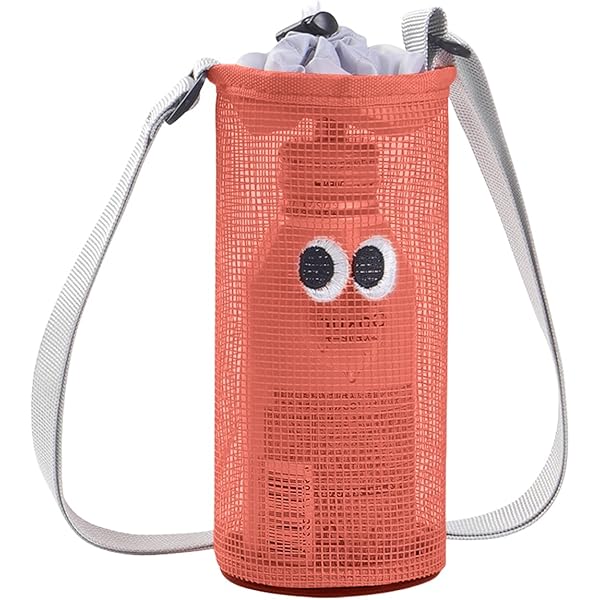 Amazon｜ポクミル 水筒カバー 500-750ml用 ショルダーストラップ 洗濯